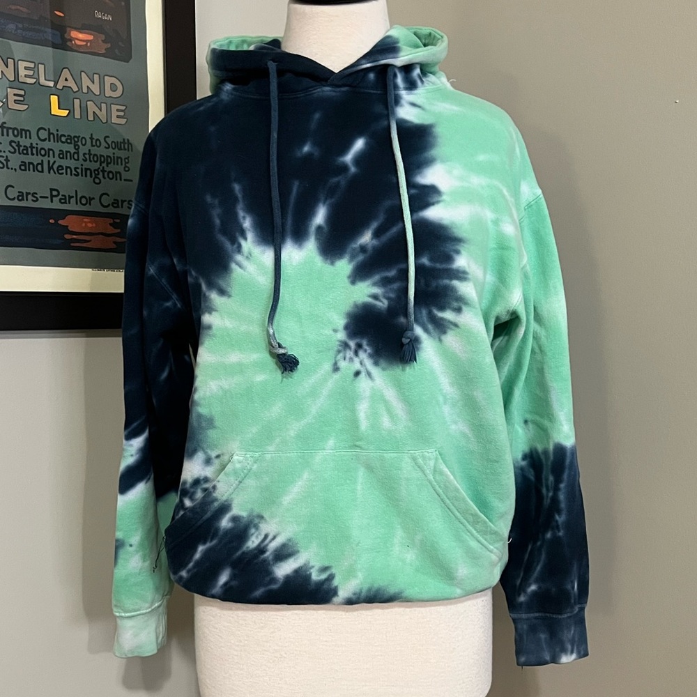 Exist Tie Dye Hoodie, Size Small